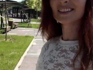 She Walking Naked In Public Park. Bottomless Flashing free video